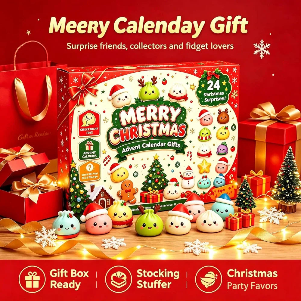 Dumpling Squishy Advent Calendar